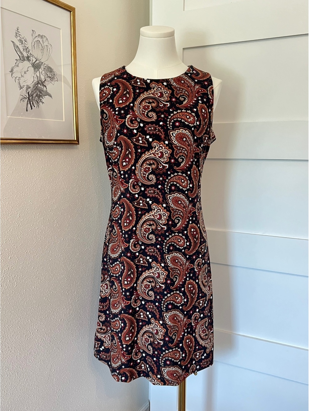 Tommy Hilfiger Paisley Shift Dress